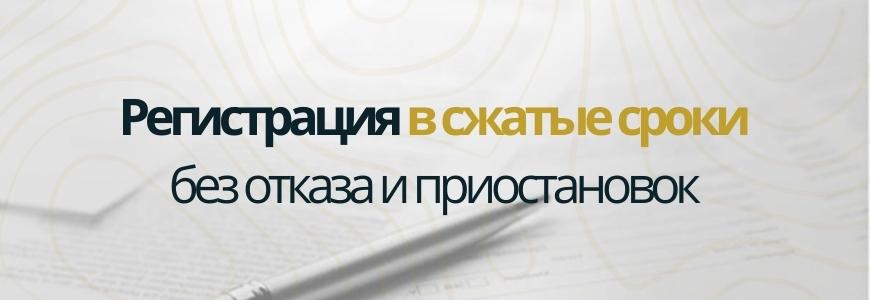 Регистрация в сжатые сроки Регистрация в сжатые сроки под ключ в селе Дубовка