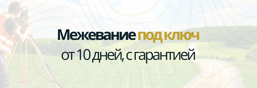Межевание под ключ в селе Гусево