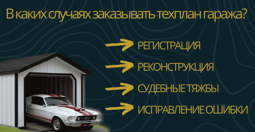 Заказать техплан гаража в Красноармейске под ключ